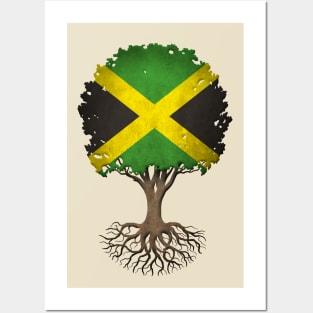 Tree of Life with Jamaican Flag Posters and Art